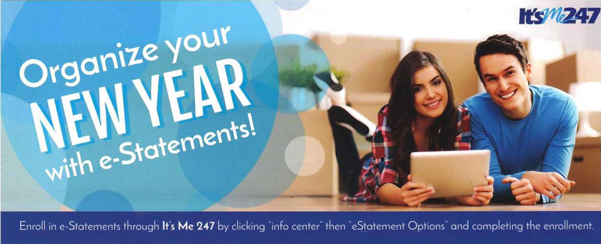 Organize your New Year with estatements